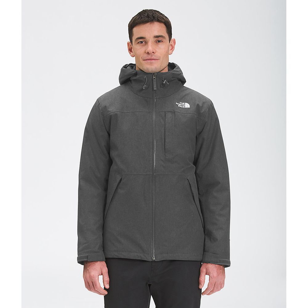 The North Face 3-In-1 Jackets Mens Australia - The North Face Tour Triclimate Dark Grey (DAP-034285)